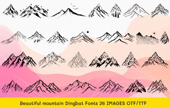 Beautiful Mountain: A Typeface for Peak Creativity