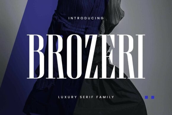 Brozeri Regular: A Bold Serif for Modern Brands