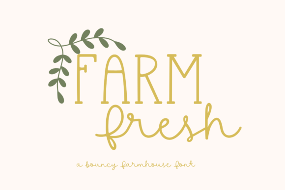 Farm Fresh: A Handwritten Gem for Modern Makers