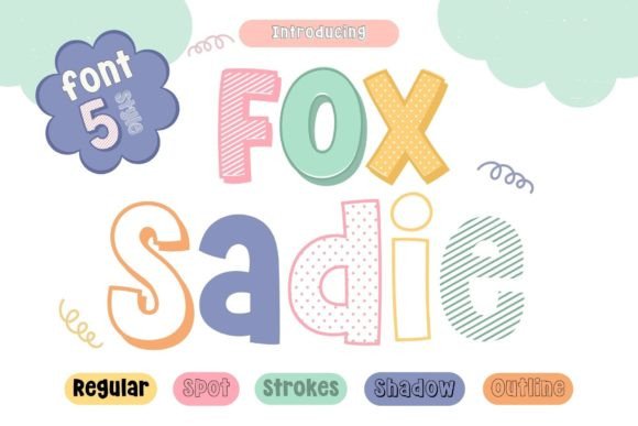 Fox Sadie: A Playful Font for Bold Branding