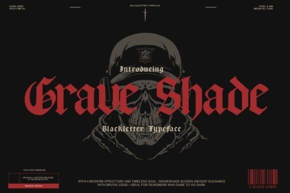 Grave Shade: Commanding Attention with Modern Gothic Power