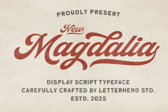 Magdalia: A Font That Brings Vintage Soul to Modern Design